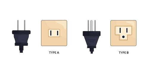 Type A & B Electrical Outlets, Hawaii, USA