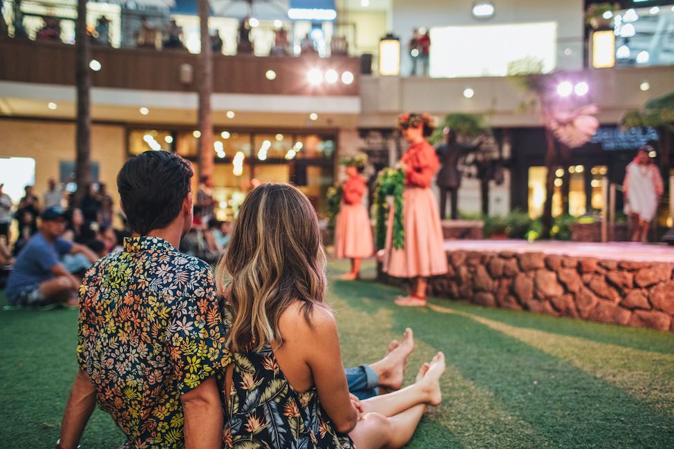 O Na Lani Sunset Stories Hula Show, International Market Place, Waikiki