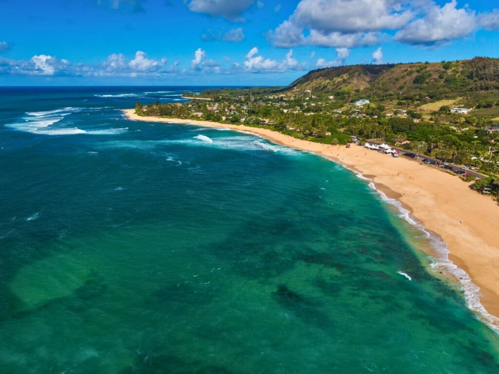 Pūpūkea and Sunset Beach Parks on Oʻahu's North Shore.