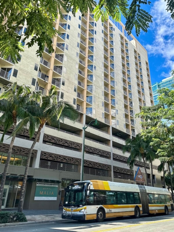 The Waikiki Maila hotel on Kūhiō Ave in Waikīkī