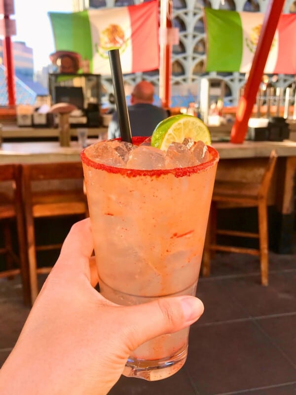 A Margarita at a Mexican restaurant and bar in Waikīkī.