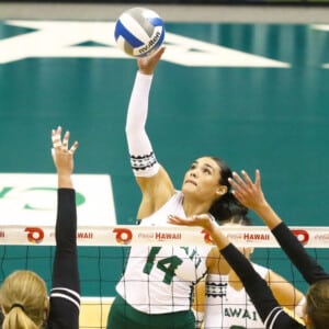 University of Hawaiʻi Women's Volleyball game.