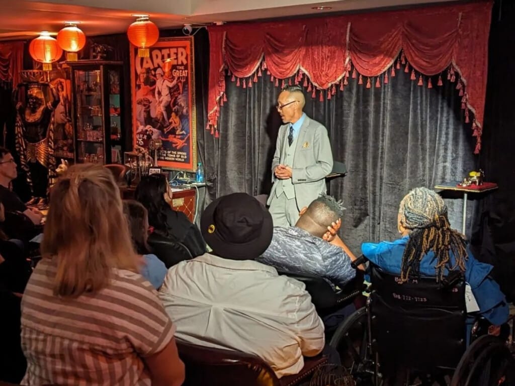 The Magical Mystery Show in an elegant, classy and intimate venue in Hilton Waikiki Beach Hotel.
