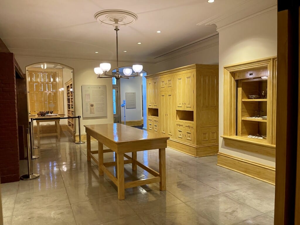 The Kitchen in the basement of ʻIolani Palace.